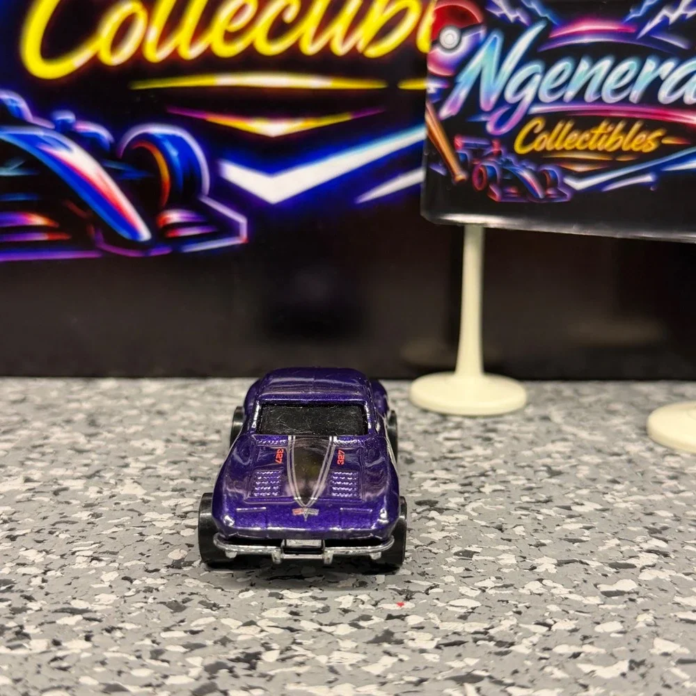 Hot Wheels 63' Corvette Stingray 327 Metallic Purple LOOSE